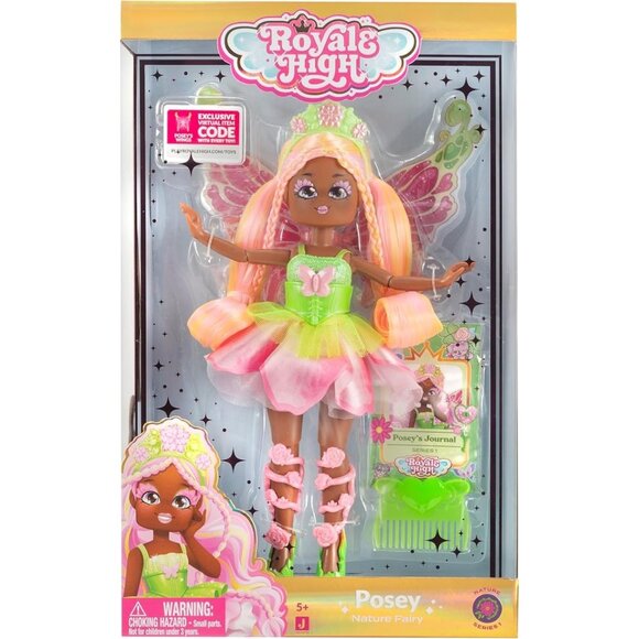 Royale High 9” Girls Fashion Doll - Posey The Nature Fairy, Series 1 NWOT - Picture 1 of 6